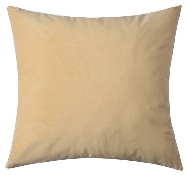 Kissenbezug Rahayu Beige - Kunststoff - 45 x 45 x 45 cm