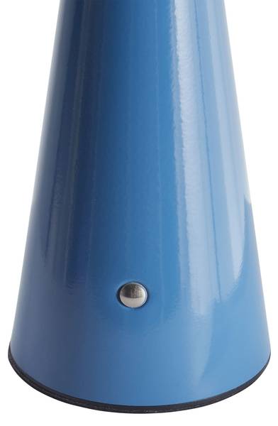 Tafellamp APAYAO 2-delig zwart - blauw - zilver - wit