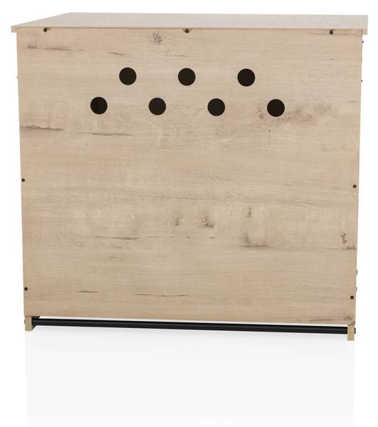 Katzenhaus KITTY PAWBOX 1 Braun - Holzwerkstoff - Holz teilmassiv - 50 x 53 x 60 cm