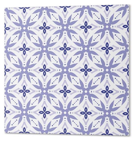 Vinylfliese GeoBlumen 20er-Set 20 x 20 cm