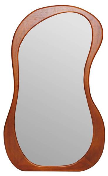 Holzspiegel ALANIS Glas - 3 x 120 x 73 cm
