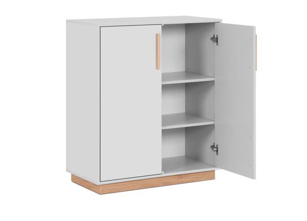 Kommode Split 3713 Grau - Holzwerkstoff - 82 x 94 x 40 cm