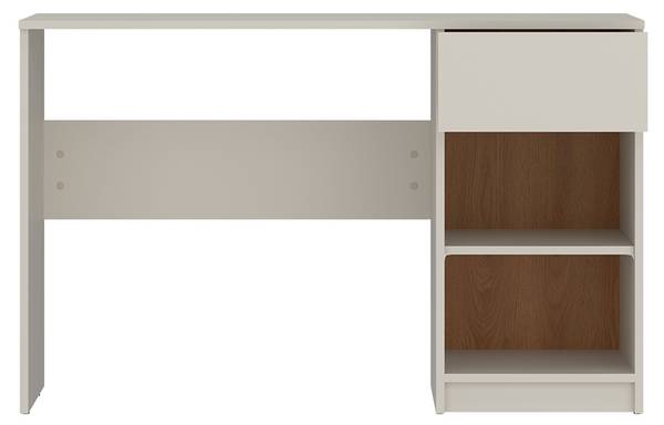 Schreibtisch FIER-129-9 Beige - Holzwerkstoff - 120 x 76 x 50 cm