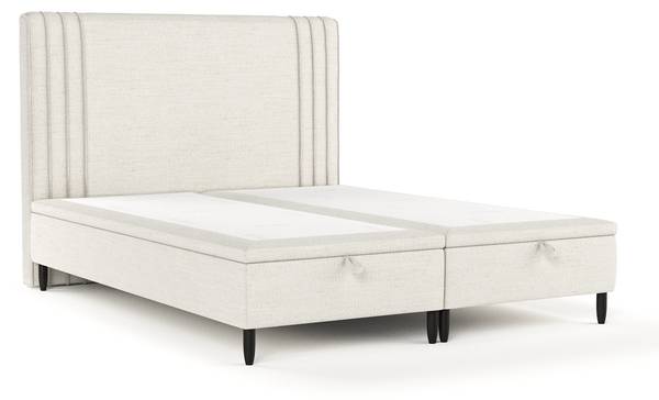 Polsterbett Musca Creme - Liegefläche Breite: 200 cm