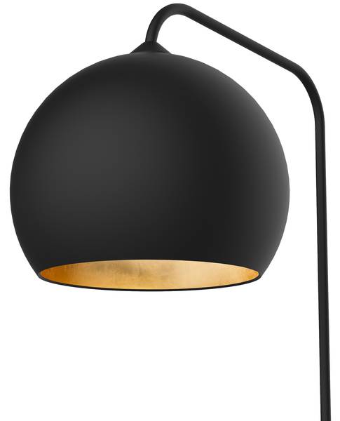 Lampadaire Joe Noir - Doré - Métal - 65 x 170 x 65 cm
