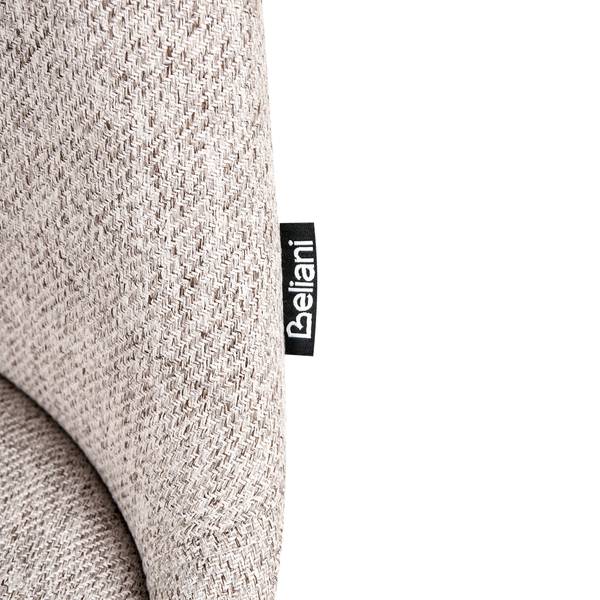 Set van 2 eetkamerstoelen HEDLEY beige - zwart