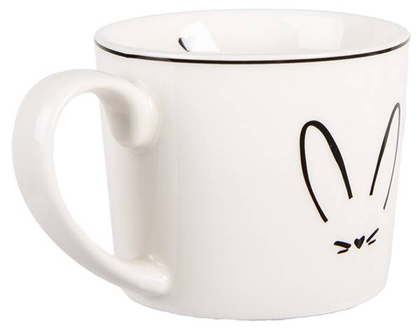 Tasse Easton&Cups Weiß - Porzellan - 8 x 7 x 12 cm