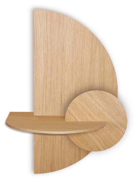 ALBA Nachttisch Braun - Massivholz - 57 x 72 x 41 cm