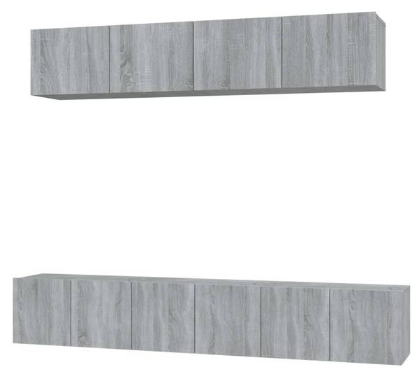 TV-Schrank 5er Set D934 Grau