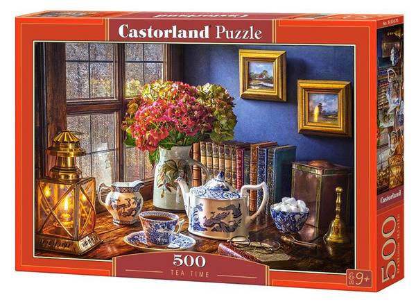 Puzzle Castorland - Tea Time, 500 Teile Papier - 25 x 4 x 35 cm