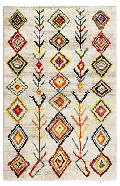 Kurzflorteppich Medina Polypropylen - 120 x 2 x 170 cm