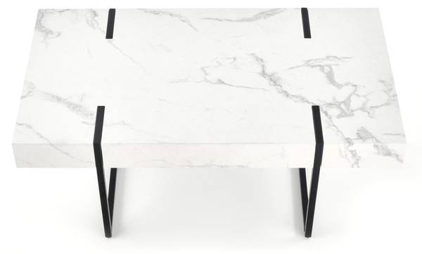 Couchtisch Blanca Weiß - Holzwerkstoff - 110 x 43 x 60 cm