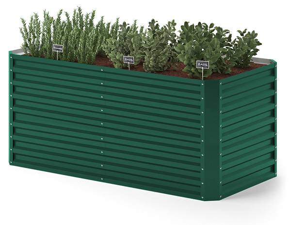 Verhoogd tuinbed 54723 groen