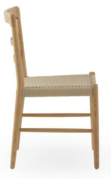 Stoelen 11592 set van 4 bruin - massief hout - 51 x 83 x 44 cm
