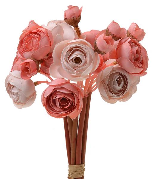 Kunstblume 80374 Pink - Kunststoff - 10 x 27 x 10 cm