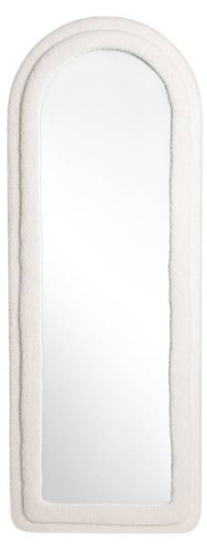 Spiegel ZELO Weiß - Glas - 60 x 160 x 5 cm