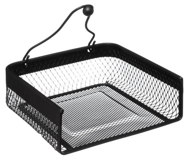 Handtuchhalter MAYAJ Schwarz - Metall - 18 x 6 x 18 cm