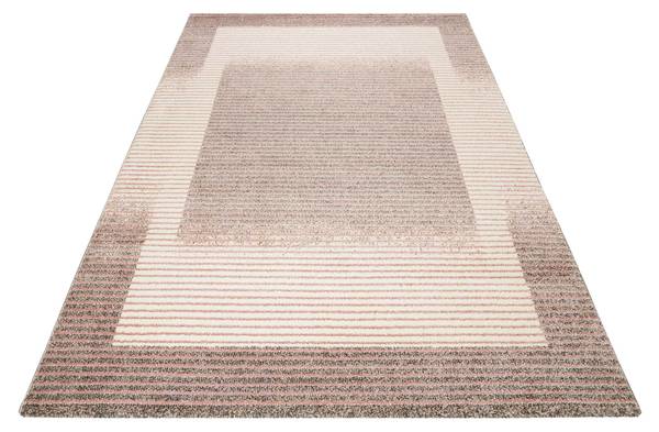 Kurzflorteppich Velvet Flow Pink - Polypropylen - 133 x 2 x 200 cm