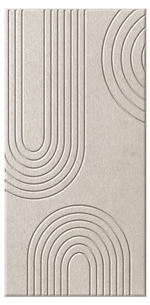 Akustikpaneel MILENA Beige - Textil - 30 x 60 x 1 cm