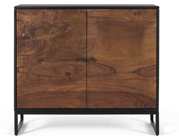 Konsole 1475 Braun - Massivholz - 40 x 80 x 90 cm