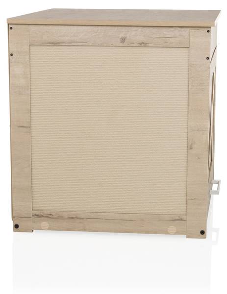 Katzenhaus KITTY PAWBOX 1 Braun - Holzwerkstoff - Holz teilmassiv - 50 x 53 x 60 cm
