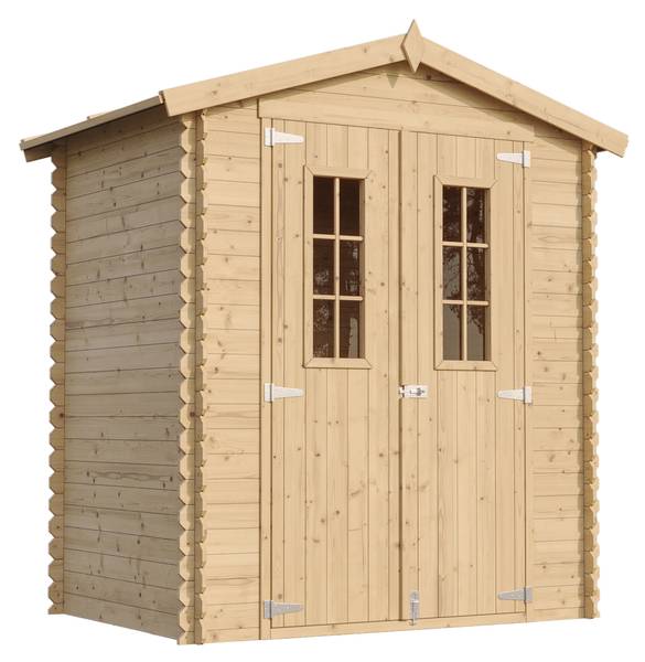 Tuinschuur M367C+M367G Hoogte: 224 cm