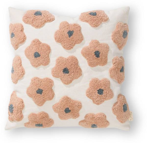 Kussenhoes Gobi roze - katoen - 40 x 1 x 40 cm