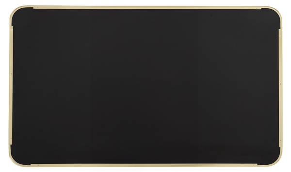 Tischplatte Montmartre Weiß - Metall - 60 x 2 x 120 cm