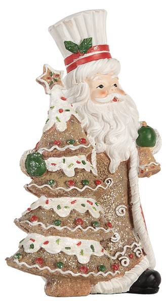 Weihnachtsmann Xmas&Egend Rot - Kunststoff - 11 x 25 x 15 cm
