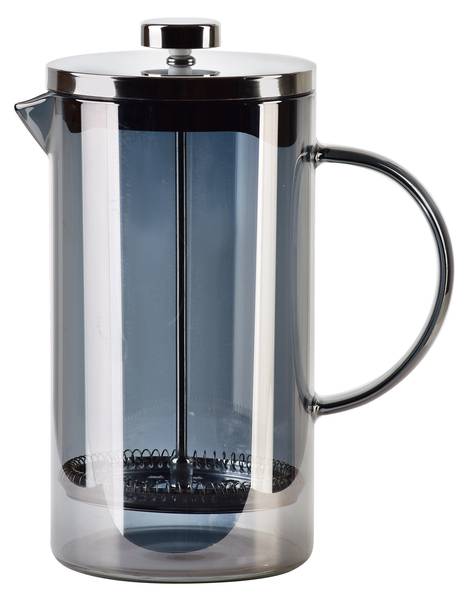 French-Press PETER Grau - Glas - 11 x 22 x 16 cm