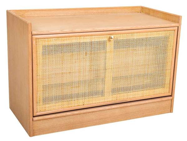 Schuhbank Trento Braun - Holzwerkstoff - 80 x 53 x 38 cm