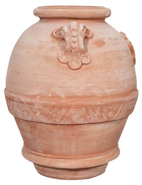 Orcio Vase OR DU VIN Marron - Terre cuite - 43 x 55 x 43 cm