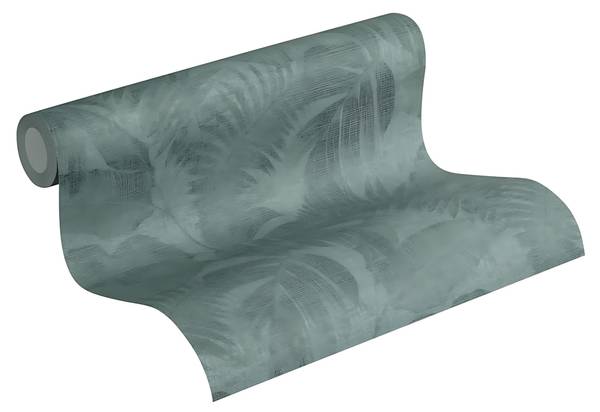 Vliestapete 373963-GU Grün - Fleece - 53 x 1005 x 1 cm