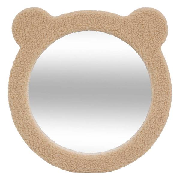 Spiegel BEARY Braun - Holzwerkstoff - 34 x 34 x 3 cm