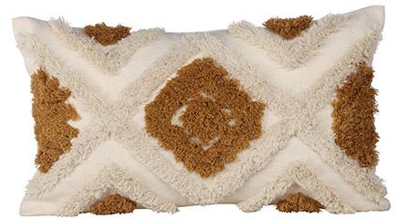 Kissenbezug Ada Braun - Holz teilmassiv - 50 x 1 x 30 cm