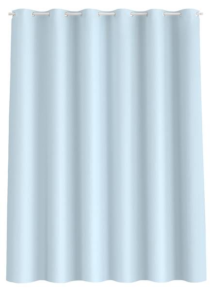 Duschvorhang Seebrise Blau - Polyester - 180 x 200 x 1 cm