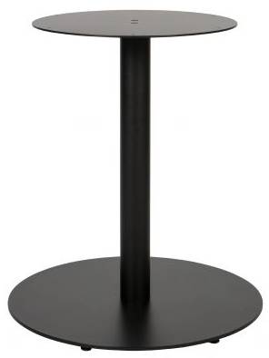Tischgestell Portland Schwarz - Stahl - 64 x 73 x 64 cm