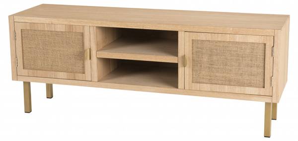 Meubles TV ALINE Beige - Bois manufacturé - 34 x 46 x 120 cm