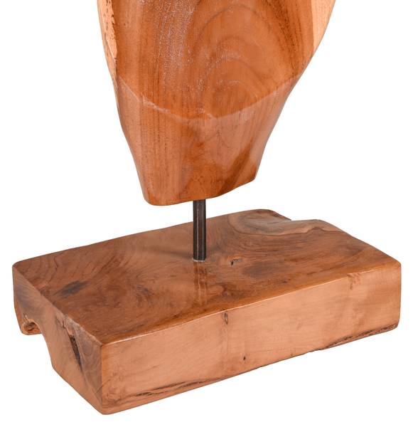 Deko-Skulptur INÉS Massivholz - 44 x 85 x 17 cm