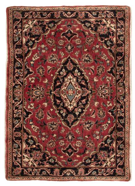 Orientteppich Oriental Rot - Naturfaser - 77 x 1 x 108 cm