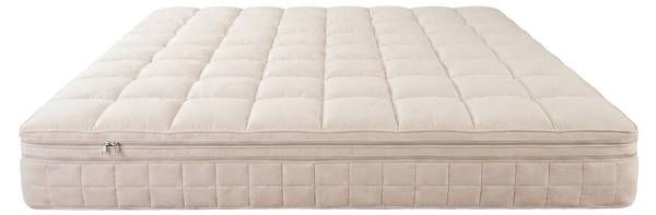 Matratze 7244 Beige - Baumwollstoff - Leinen - Polyester - 160 x 31 x 200 cm