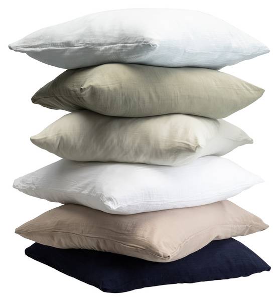 Housse de duvet SEMPACH Couleur sauge - 240 x 240 cm