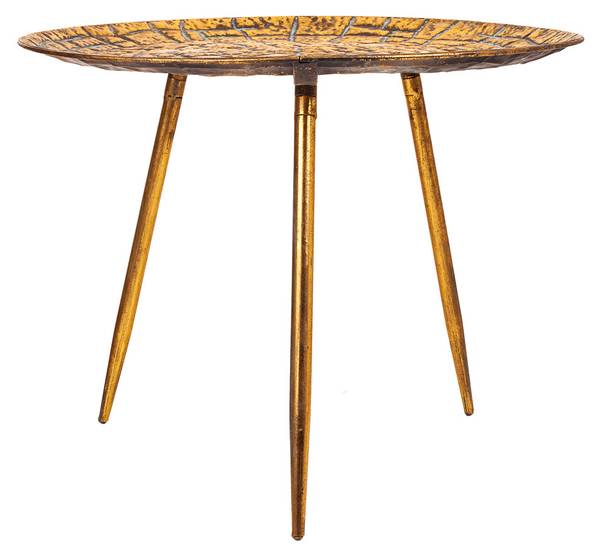 Couchtisch 4523288386 Gold - Metall - 55 x 40 x 55 cm
