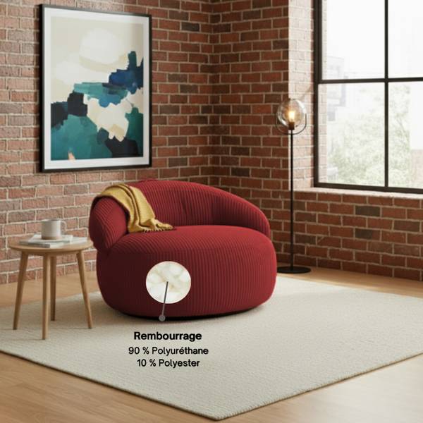 Sitzsack CORD Rot