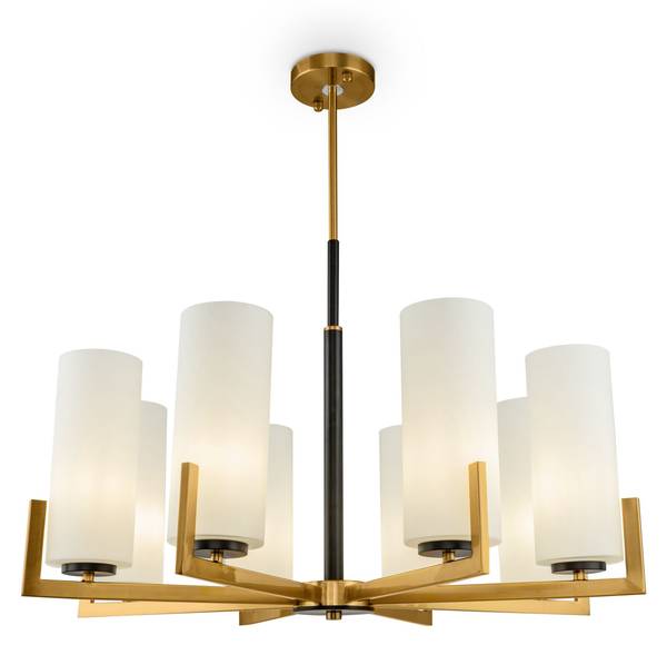 Kronleuchter Fortano Schwarz - Metall - 67 x 53 x 76 cm
