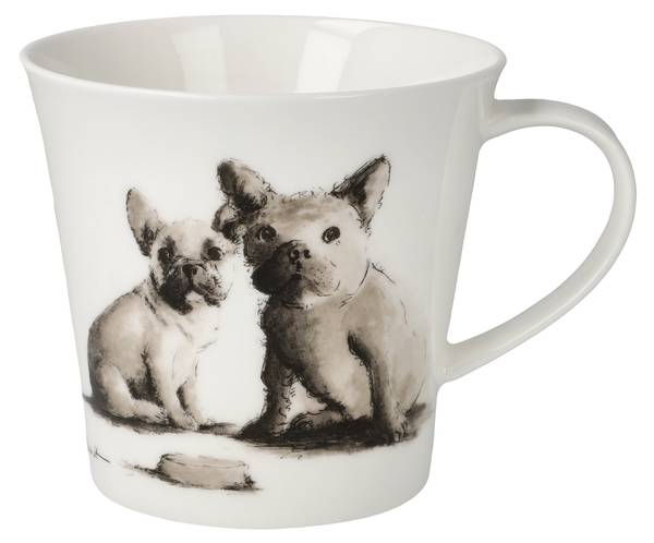 Tasse Peter Schnellhardt  Dicke Freunde Porzellan - 11 x 10 x 14 cm