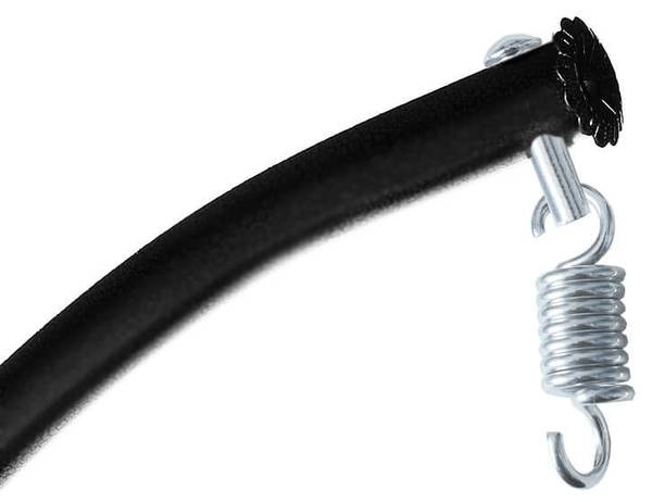 Hängesessel ONE Schwarz - Metall - 104 x 200 x 104 cm