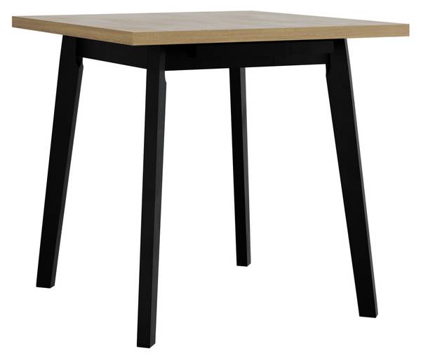Tisch Oslo I 2 Schwarz - Eiche Sonoma Dekor