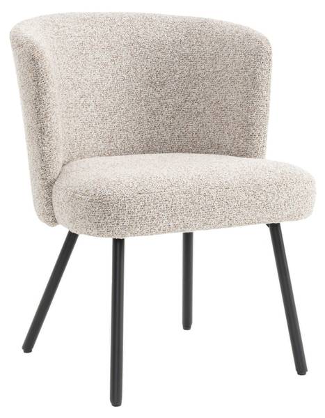 Cindy Sessel Beige - Holz teilmassiv