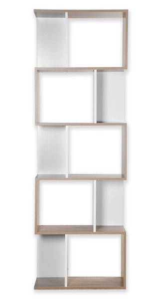 Bücherregal 12369 Braun - Holzwerkstoff - 24 x 180 x 60 cm